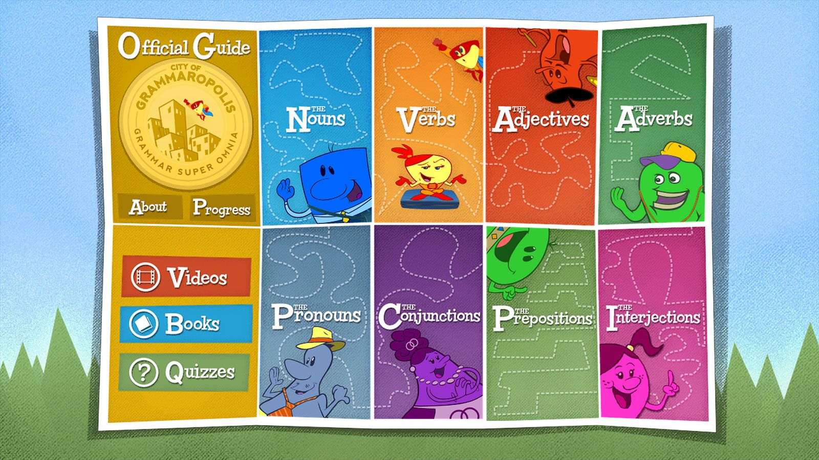 Grammaropolis Content Index